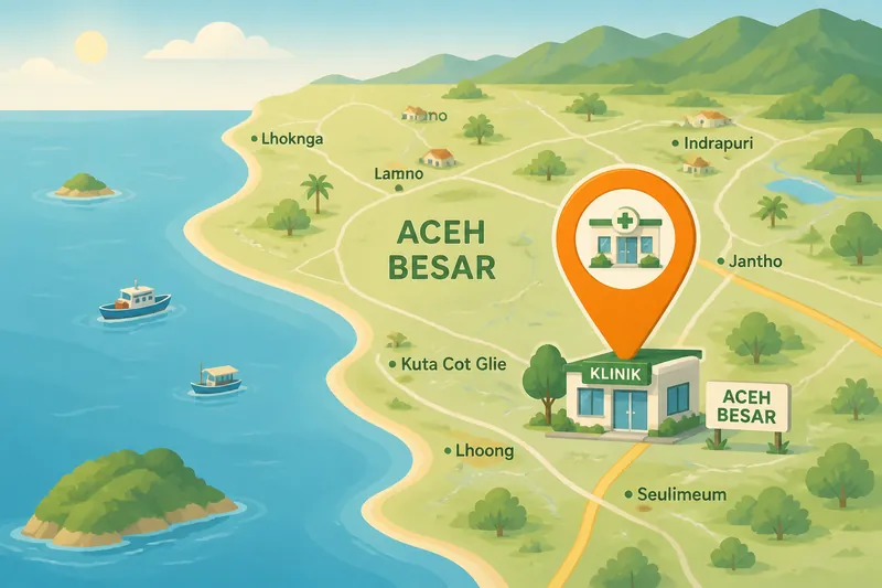 Lokasi SIMTM di Aceh Besar