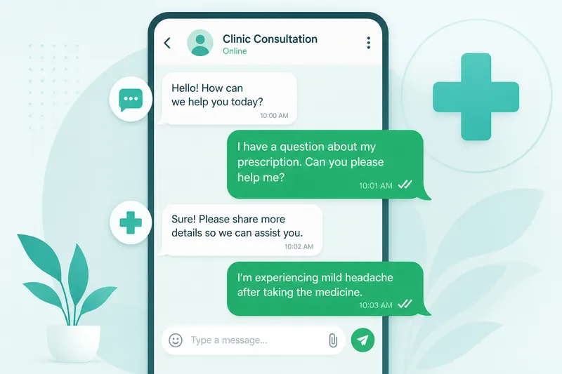 Konsultasi cepat melalui WhatsApp