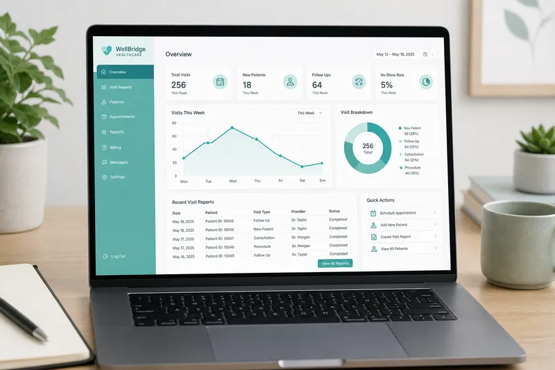 Modul laporan kunjungan praktik mandiri